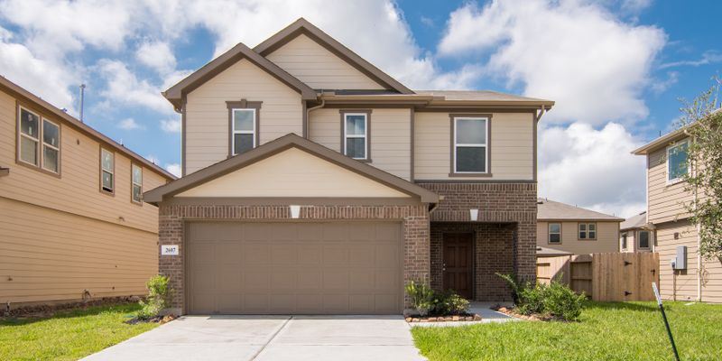 Houston House: 2607 Amber Thicket Ct., Houston, TX 77038