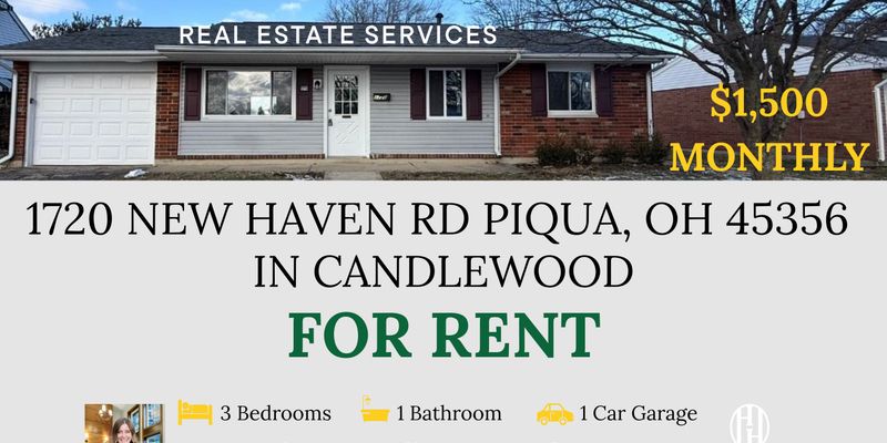 Piqua House: 1720 New Haven Rd, Piqua, OH 45356