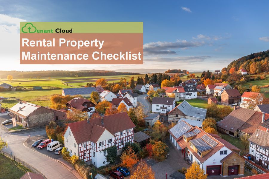 Rising up to the Fall challenge: Rental Property Maintenance Checklist