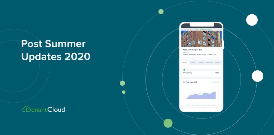 Post Summer Updates 2020