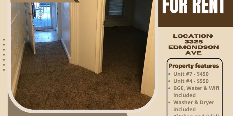 Baltimore Apartment: 3325 Edmondson Ave