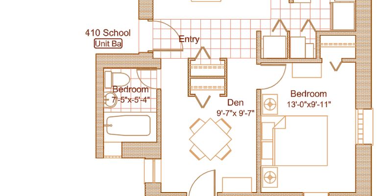 Maywood Apartment: 410 School St